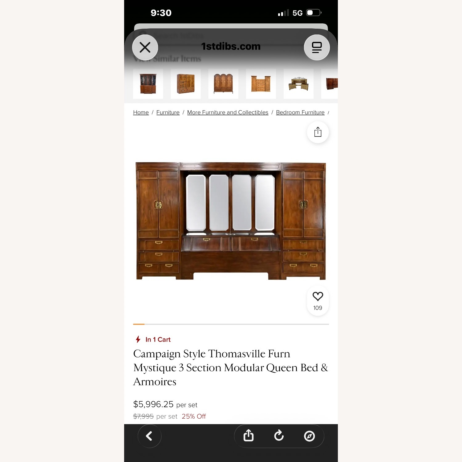 Armoire With Shelves and Drawers  - image-5