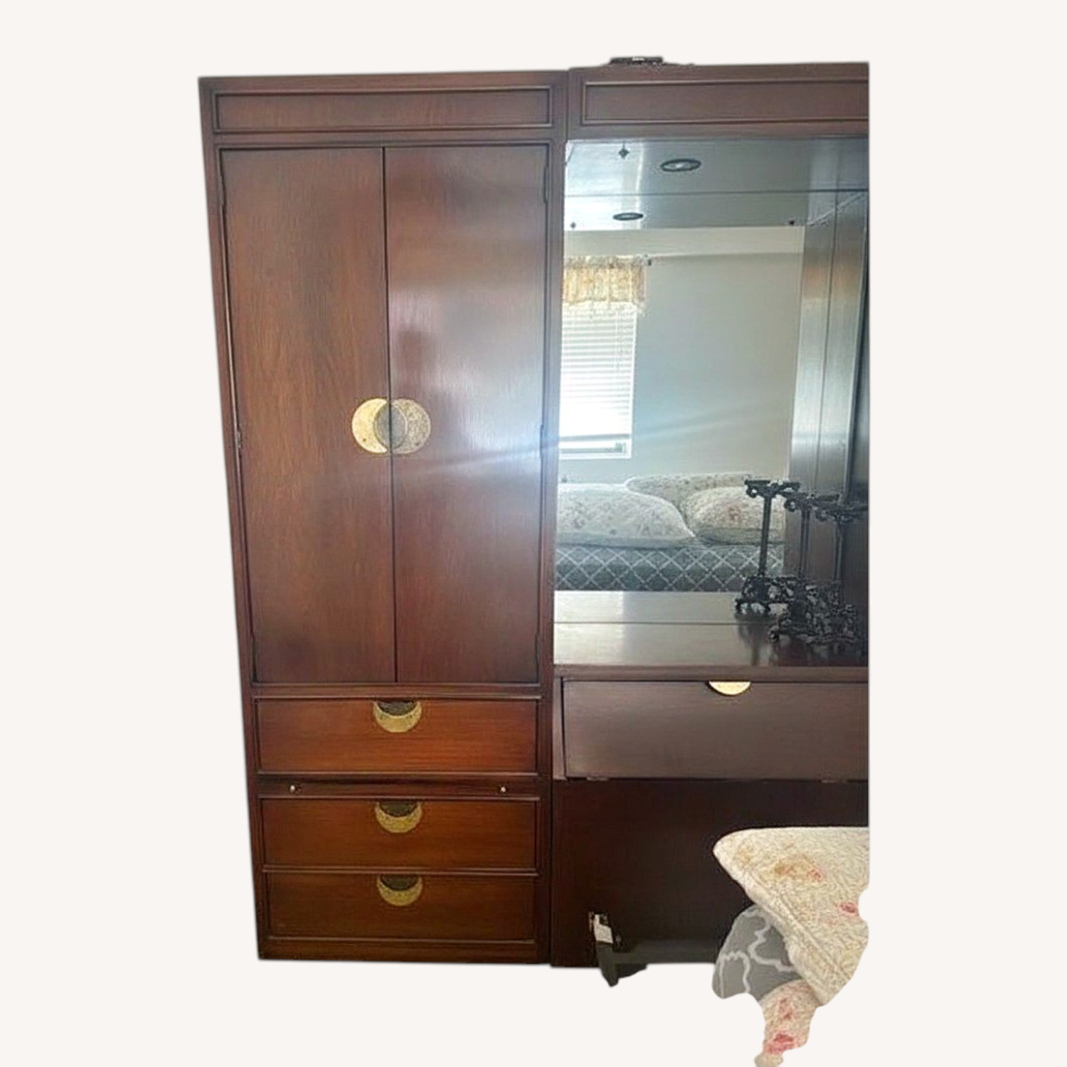 Armoire With Shelves and Drawers  - image-4