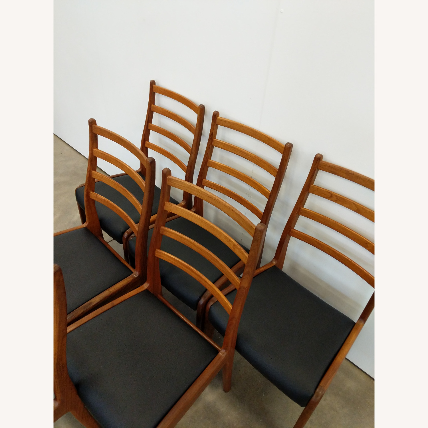6 Vintage Mid Century Modern G Plan Dining Chairs - image-7