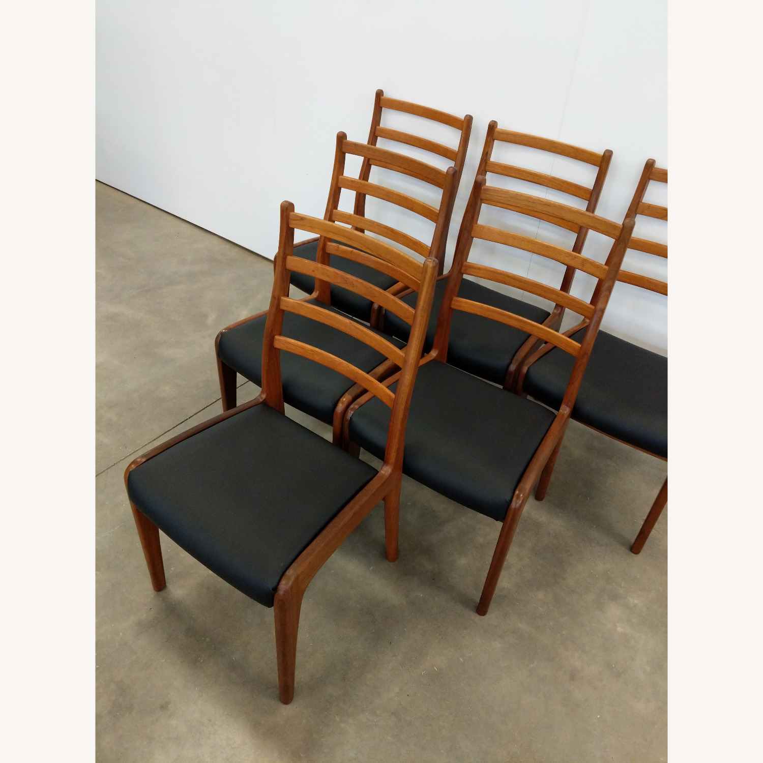 6 Vintage Mid Century Modern G Plan Dining Chairs - image-6