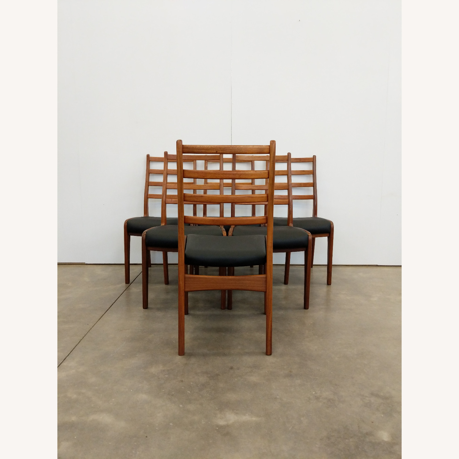 6 Vintage Mid Century Modern G Plan Dining Chairs - image-2