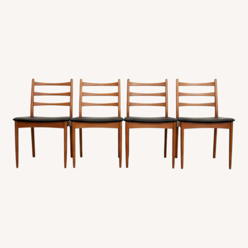 Used Set of 4 Vintage Mid Century Modern Dining Chairs for sale on AptDeco