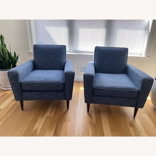Used Crate & Barrel Torino Fabric Accent Chairs for sale on AptDeco