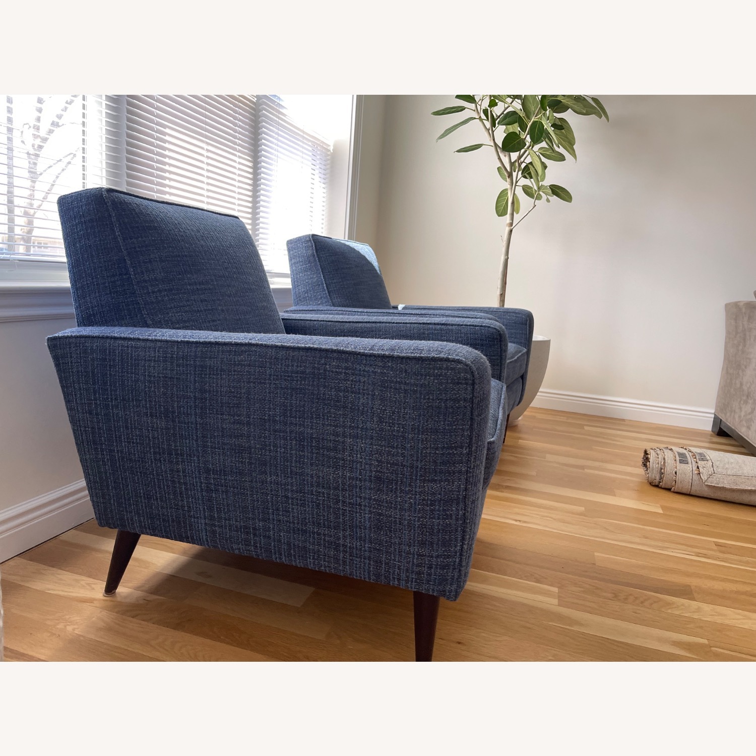 Crate & Barrel Torino Fabric Accent Chairs - image-3