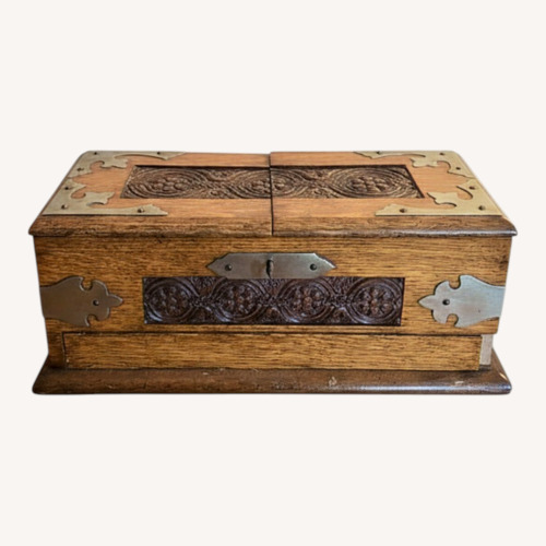 Used Natural Wood Bar Cart for sale on AptDeco