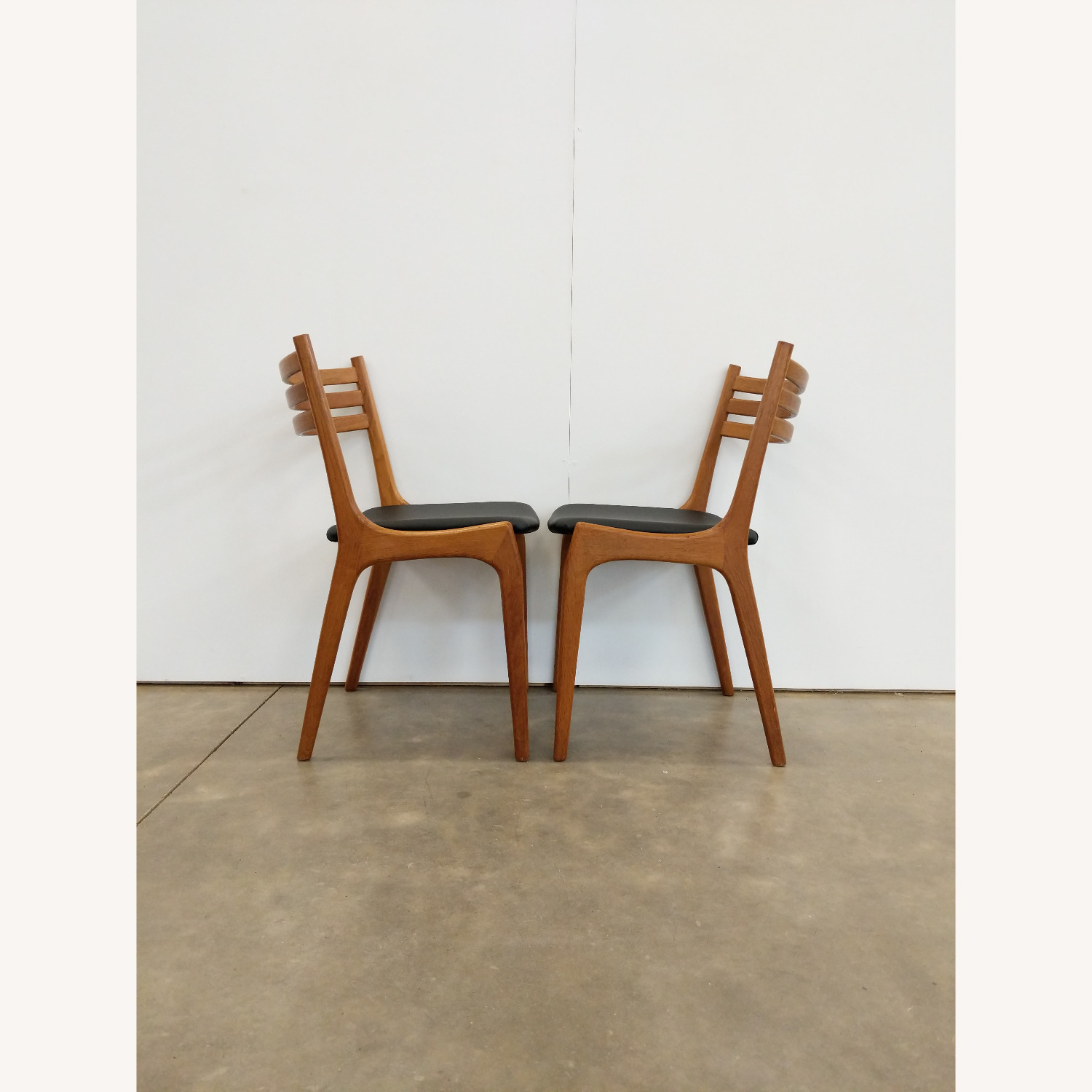 Pair of Vintage Danish Modern Korup Dining Chairs - image-2