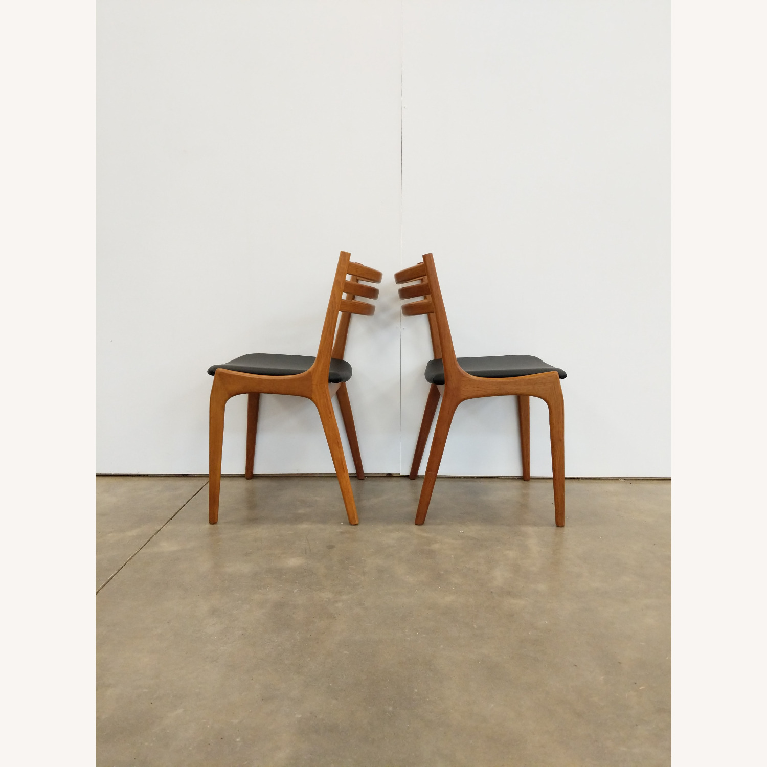 Pair of Vintage Danish Modern Korup Dining Chairs - image-4