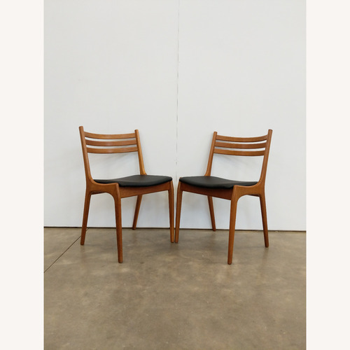 Used Pair of Vintage Danish Modern Korup Dining Chairs for sale on AptDeco
