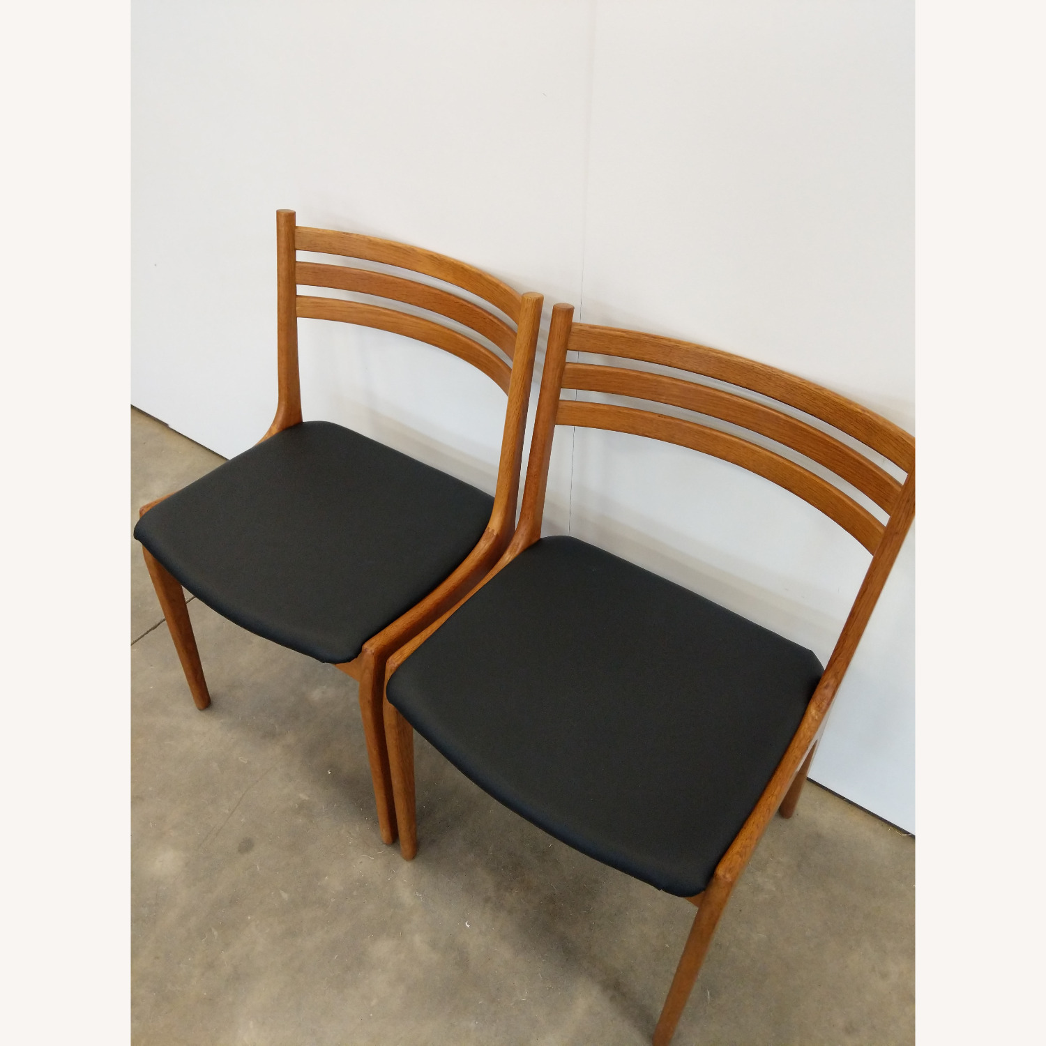 Pair of Vintage Danish Modern Korup Dining Chairs - image-7