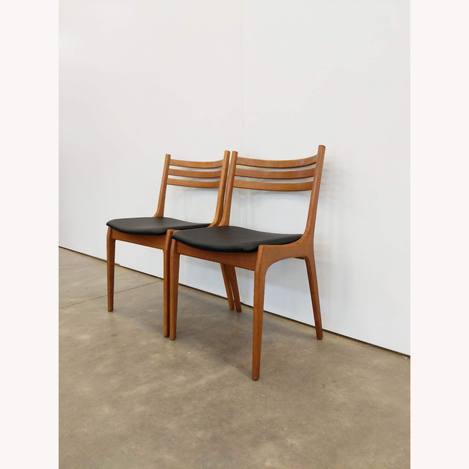 Pair of Vintage Danish Modern Korup Dining Chairs - image-6