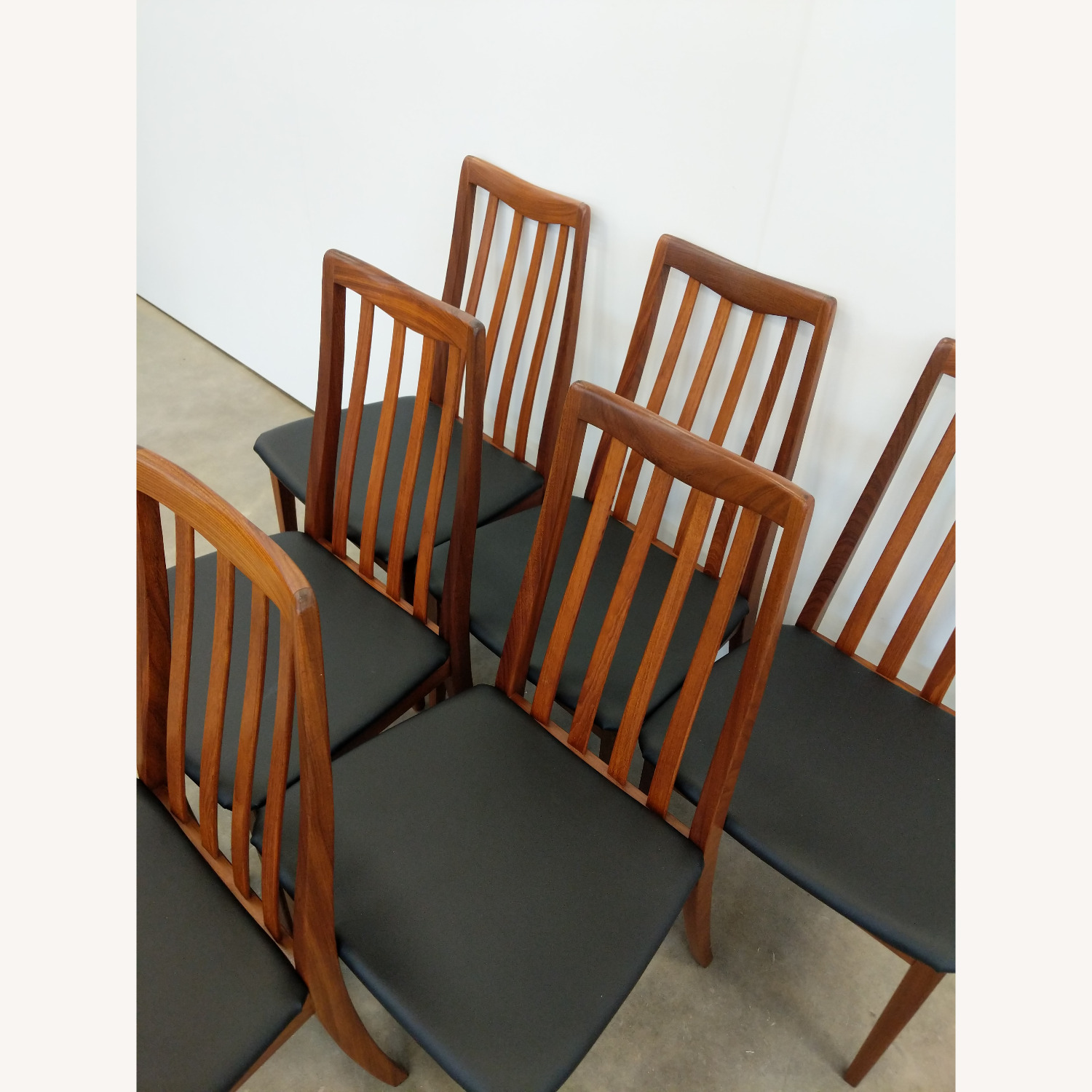 6 Vintage Mid Century Modern G Plan Dining Chairs - image-8