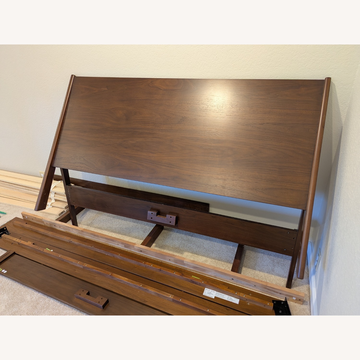 West Elm Wright Bed - Queen - image-10