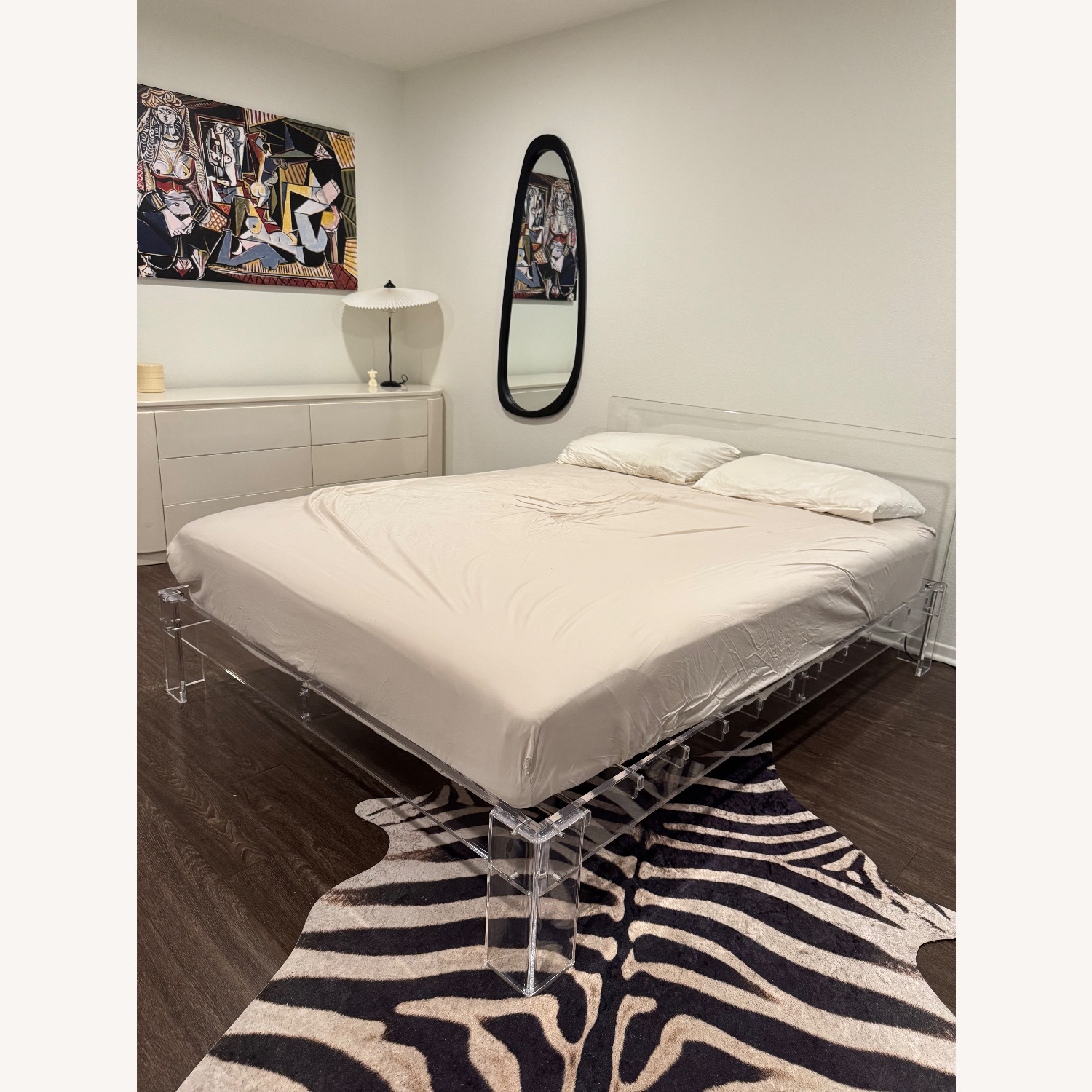 Transparent Queen Bed - image-2