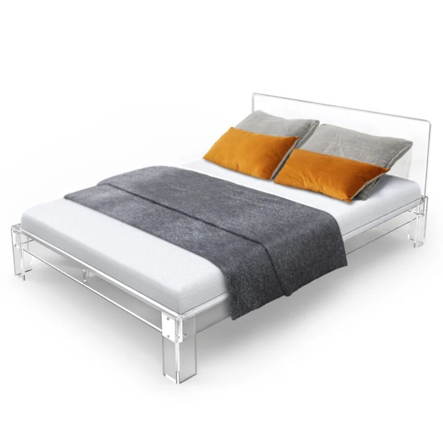 Transparent Queen Bed - image-5