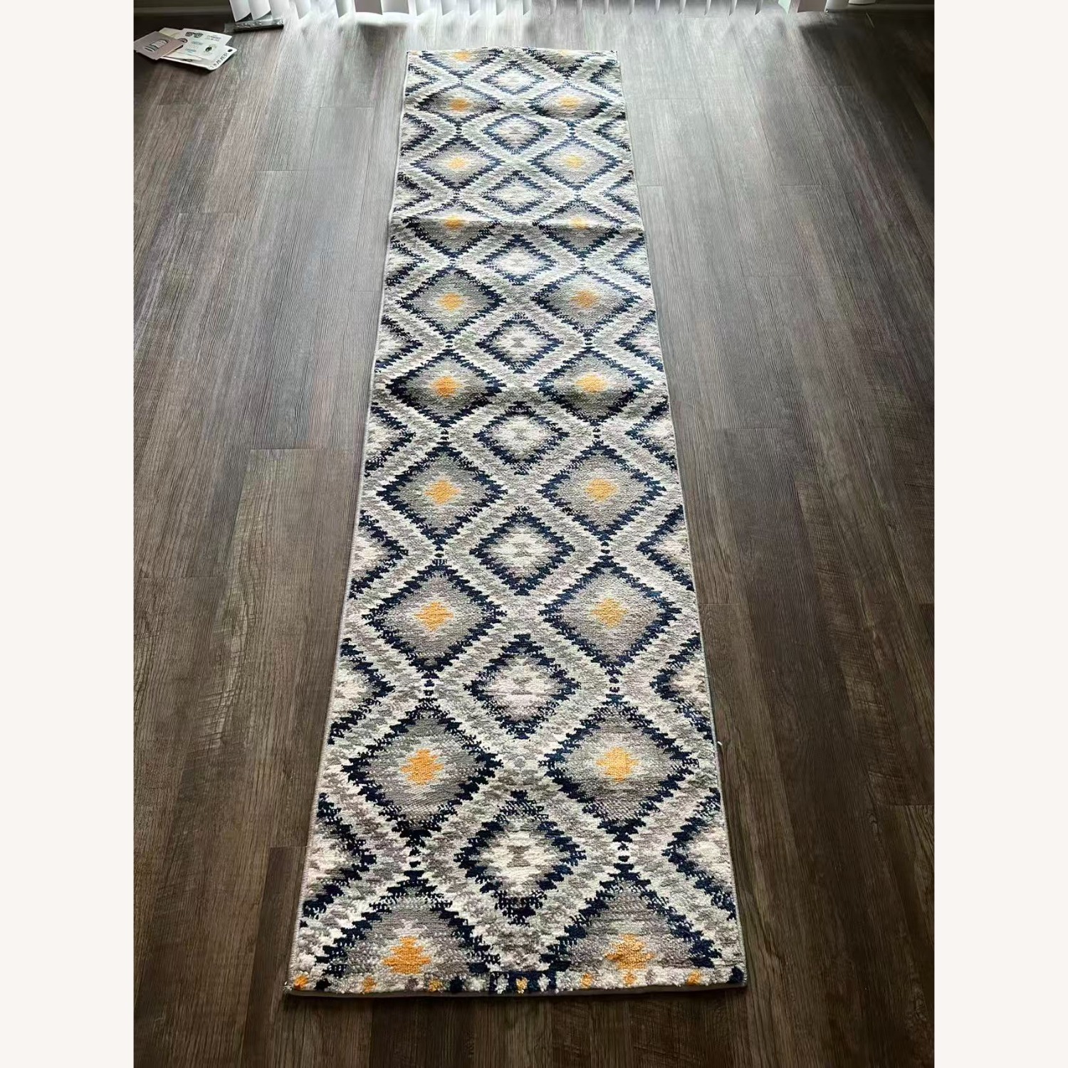 Runner Rug w/ Zigzig Patterns - image-2