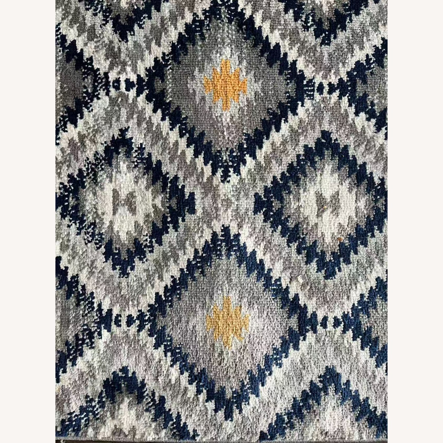 Runner Rug w/ Zigzig Patterns - image-1