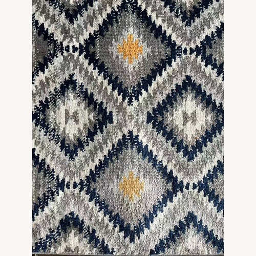 Used Runner Rug w/ Zigzig Patterns for sale on AptDeco