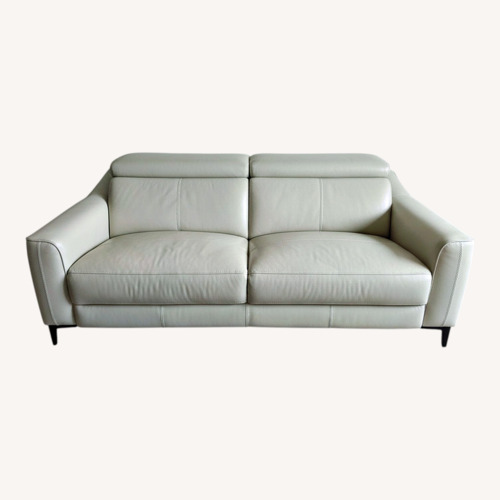 Used Living Spaces Light Gray 3+ Seater Sofa for sale on AptDeco