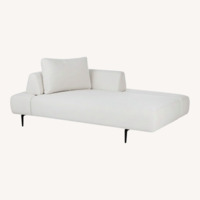 Article Divan Light Gray Chaise Lounge