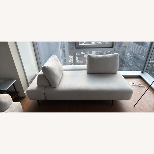 Used Article Divan Light Gray Chaise Lounge for sale on AptDeco