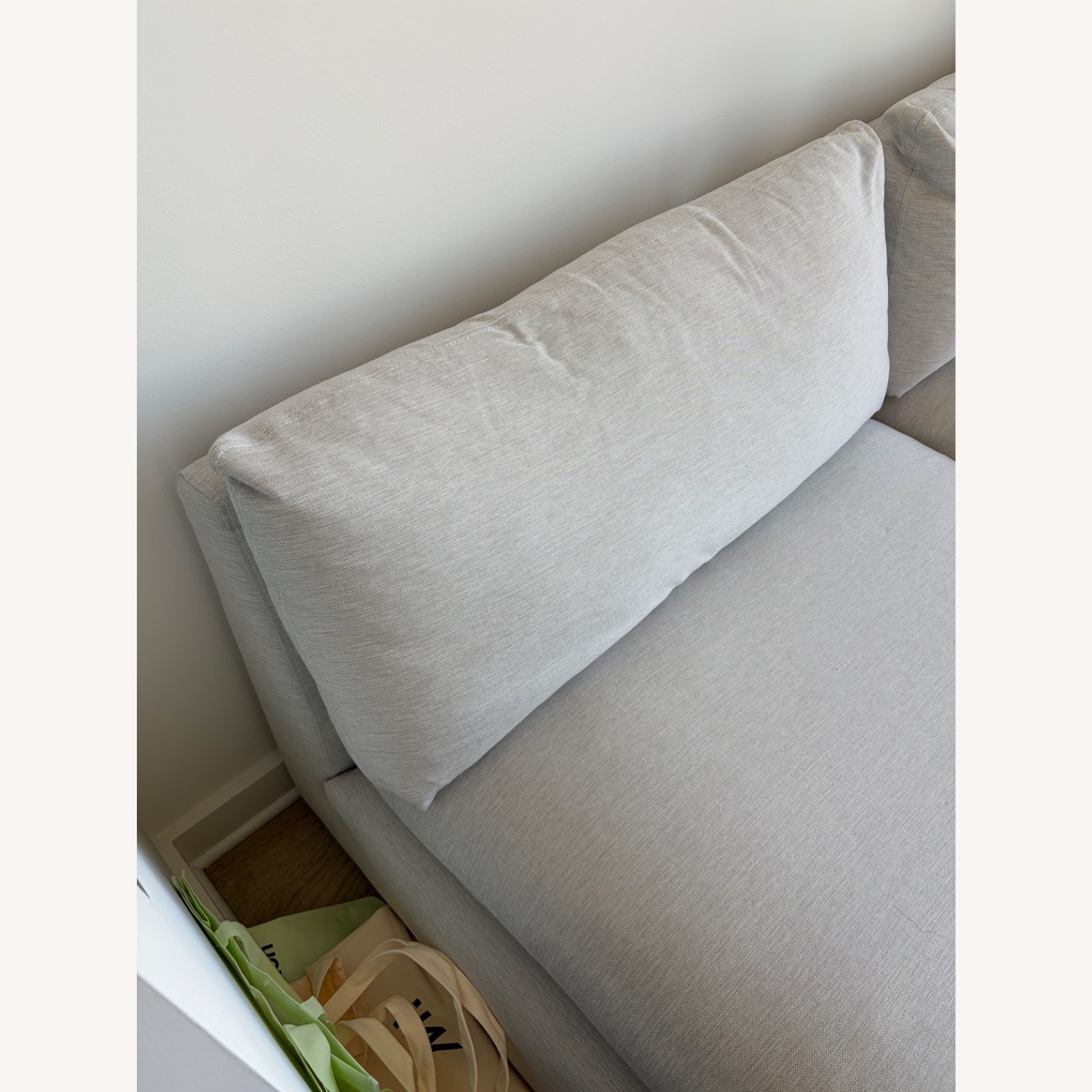 Article Leigh 79" Modular Sofa in Silver Ivory - image-3