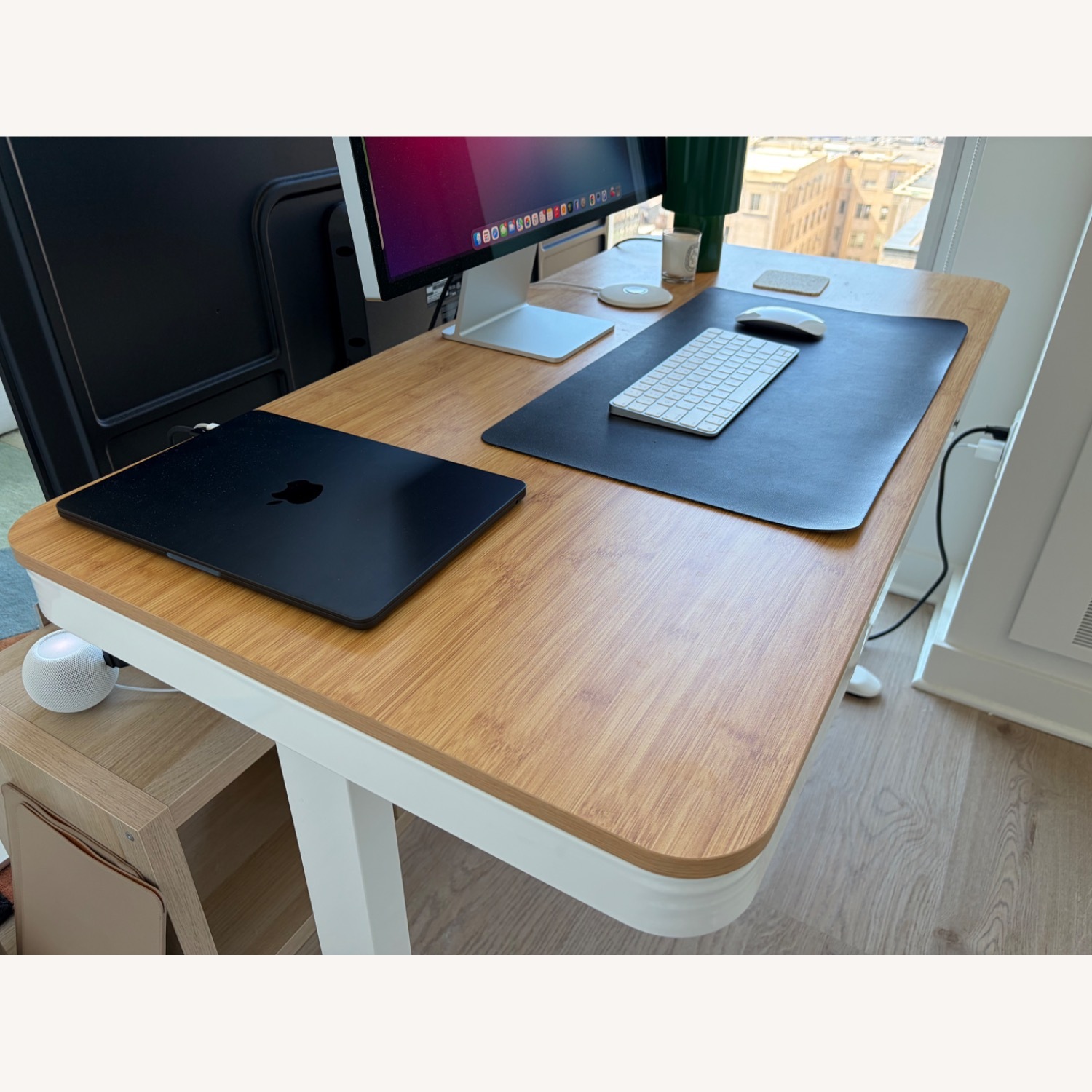 Flexispot Standing Desk with Bamboo Surface - image-2