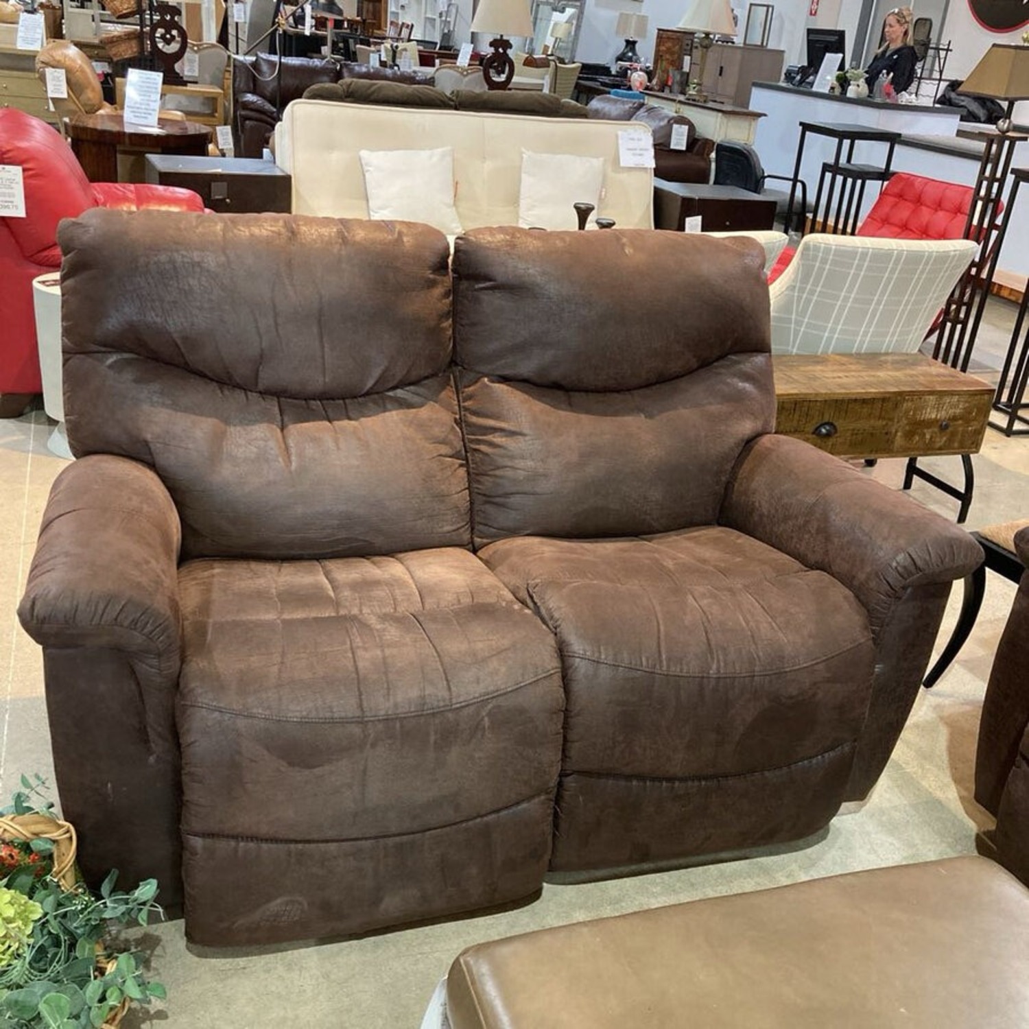 James Silt Power Loveseat Recliner - image-3