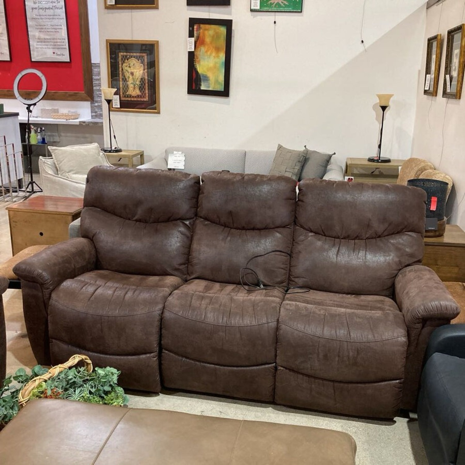 James Silt 3-Seat Power Recliner Sofa - image-2