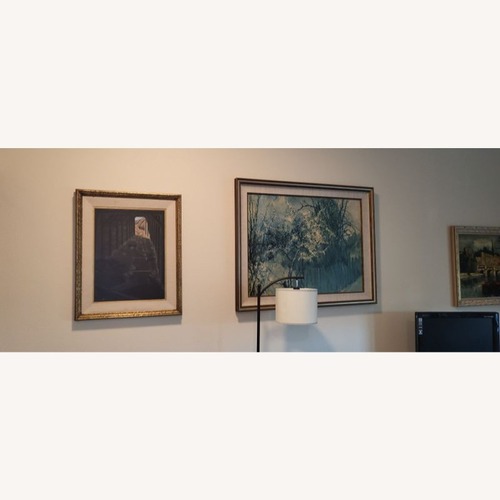 Used Michel De Gallard Framed Landscape Print for sale on AptDeco