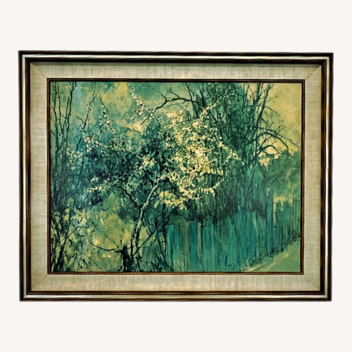 Used Michel De Gallard Framed Landscape Print for sale on AptDeco