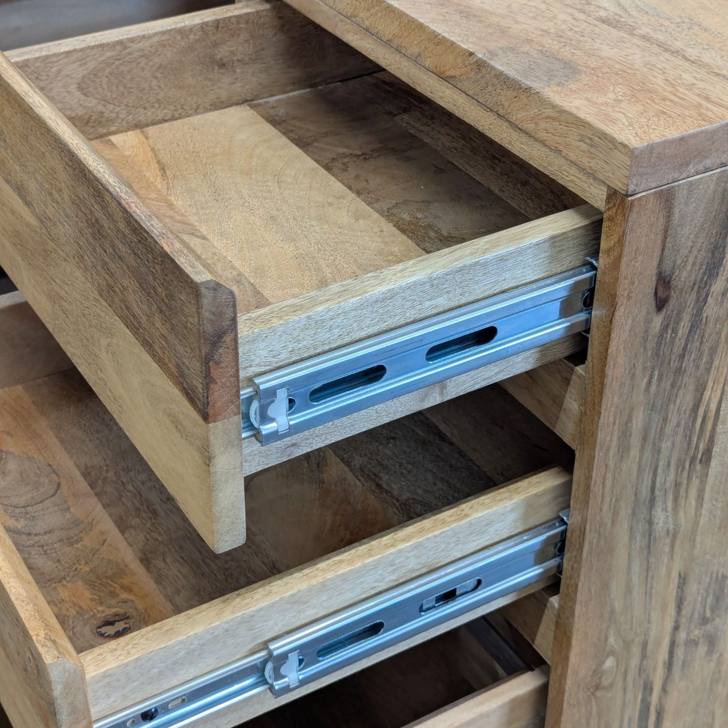 West Elm L-Shaped Desk with Drawers   - image-5