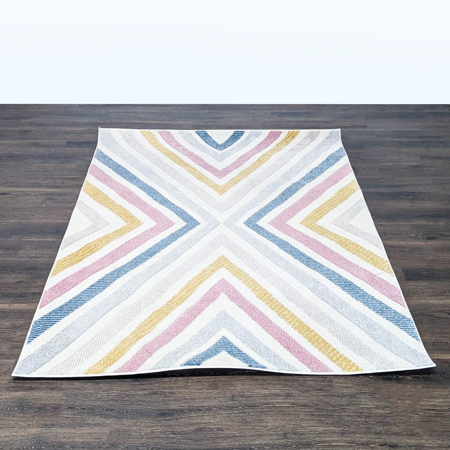 nuLOOM Modern Chevron Multicolor Area Rug - image-2