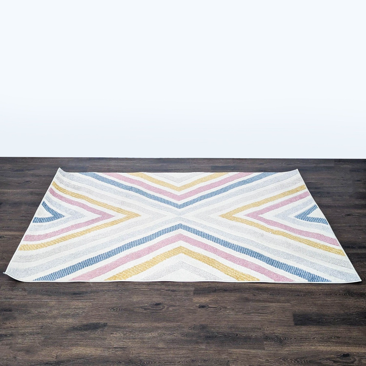 nuLOOM Modern Chevron Multicolor Area Rug - image-3