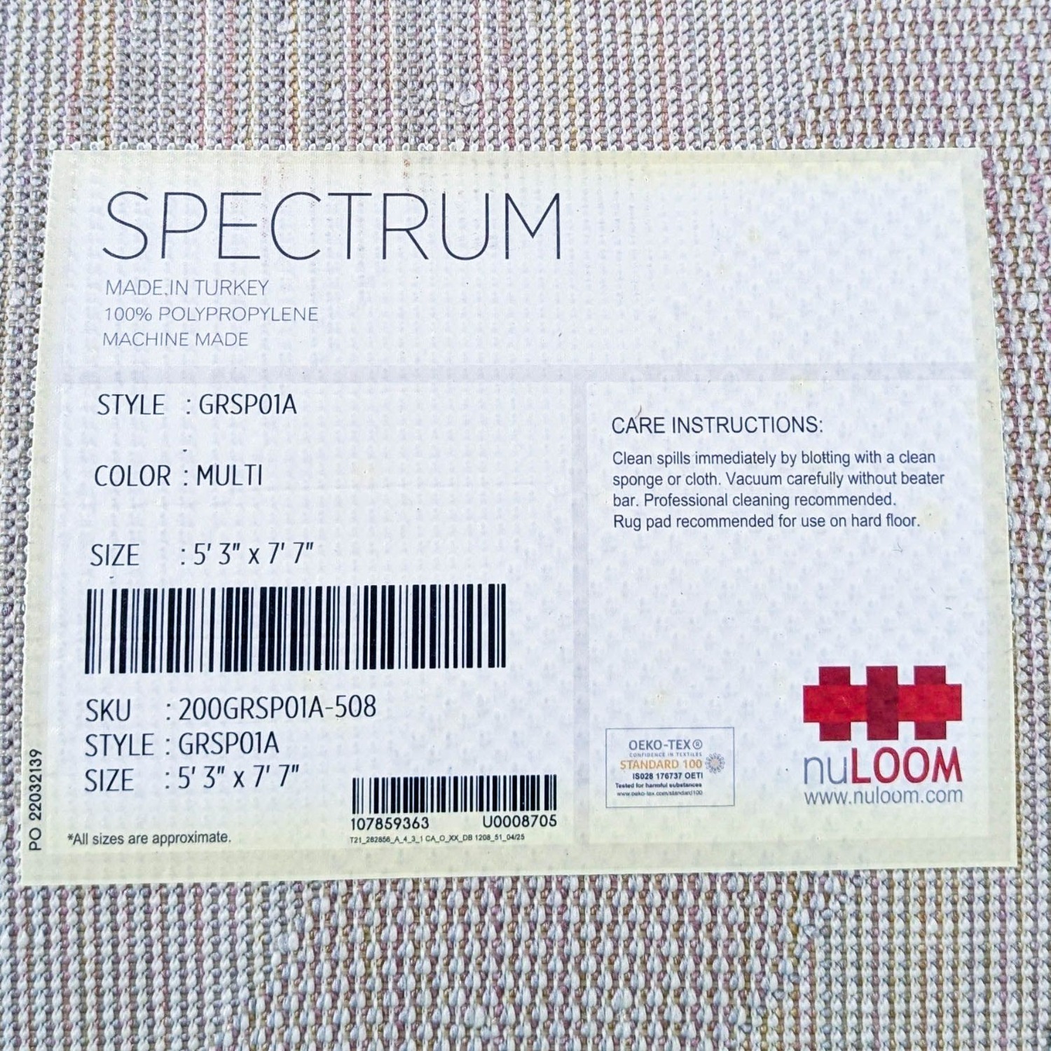 nuLOOM Modern Chevron Multicolor Area Rug - image-5