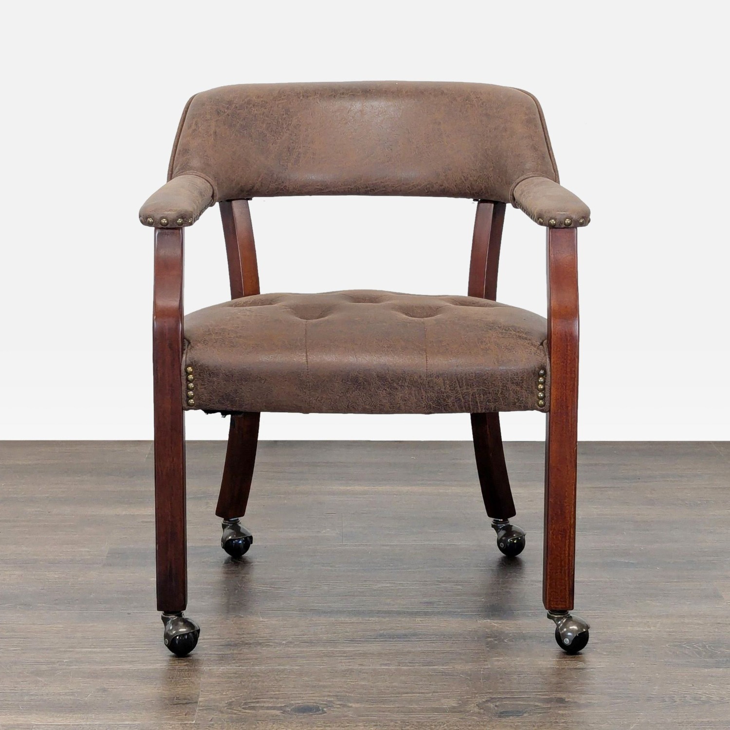 5-Piece Round Poker Convertible Dining Table Set - image-6