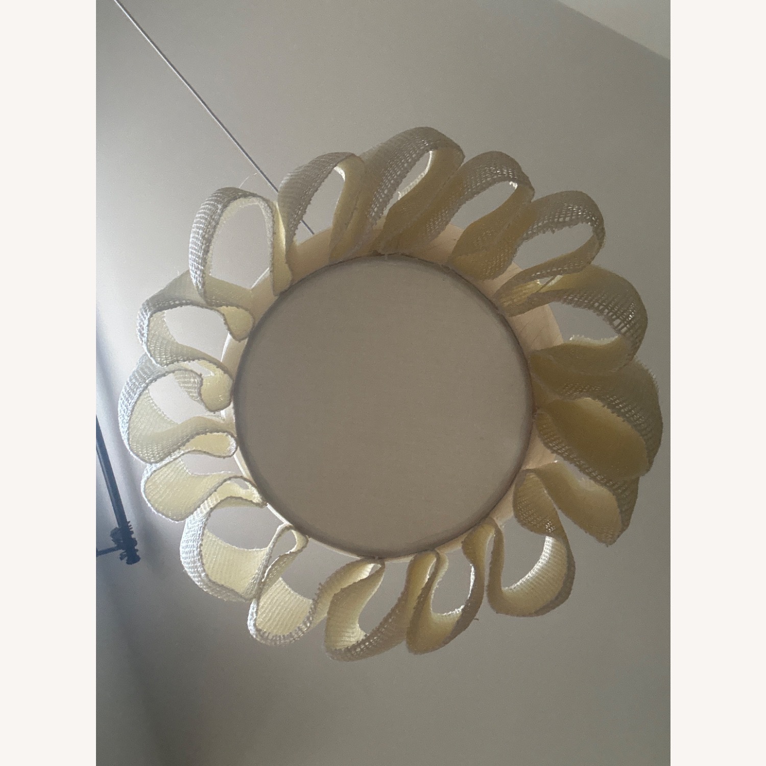 Wabi-sabi Style Fabric Plug-In Pendant - image-3