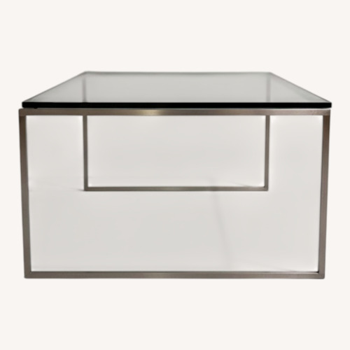 Used Stainless Steel Coffee Table for sale on AptDeco