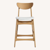 AllModern Fitz Natural Fabric Stools