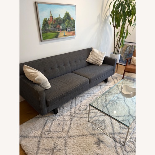 Used Room & Board Andre Dark Gray Fabric 2 Seater Sofa for sale on AptDeco