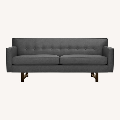 Used Room & Board Andre Dark Gray Fabric 2 Seater Sofa for sale on AptDeco