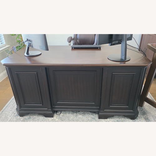 Used Riva Ridge Hampton Executive Desk for sale on AptDeco