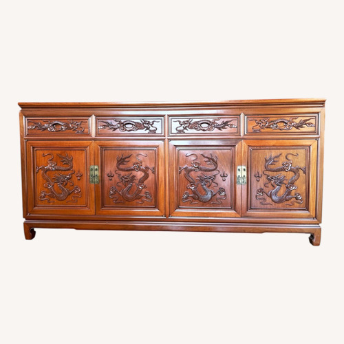 Used Dragon Motif Sideboard, Chinese Imported for sale on AptDeco