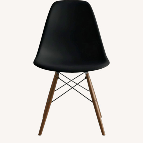 Used Herman Miller Eames Black Plastic Accent Chairs for sale on AptDeco