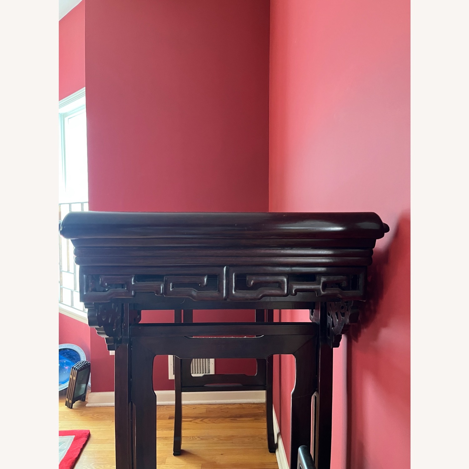 Dragon Altar Console Table, Vintage Imported - image-5