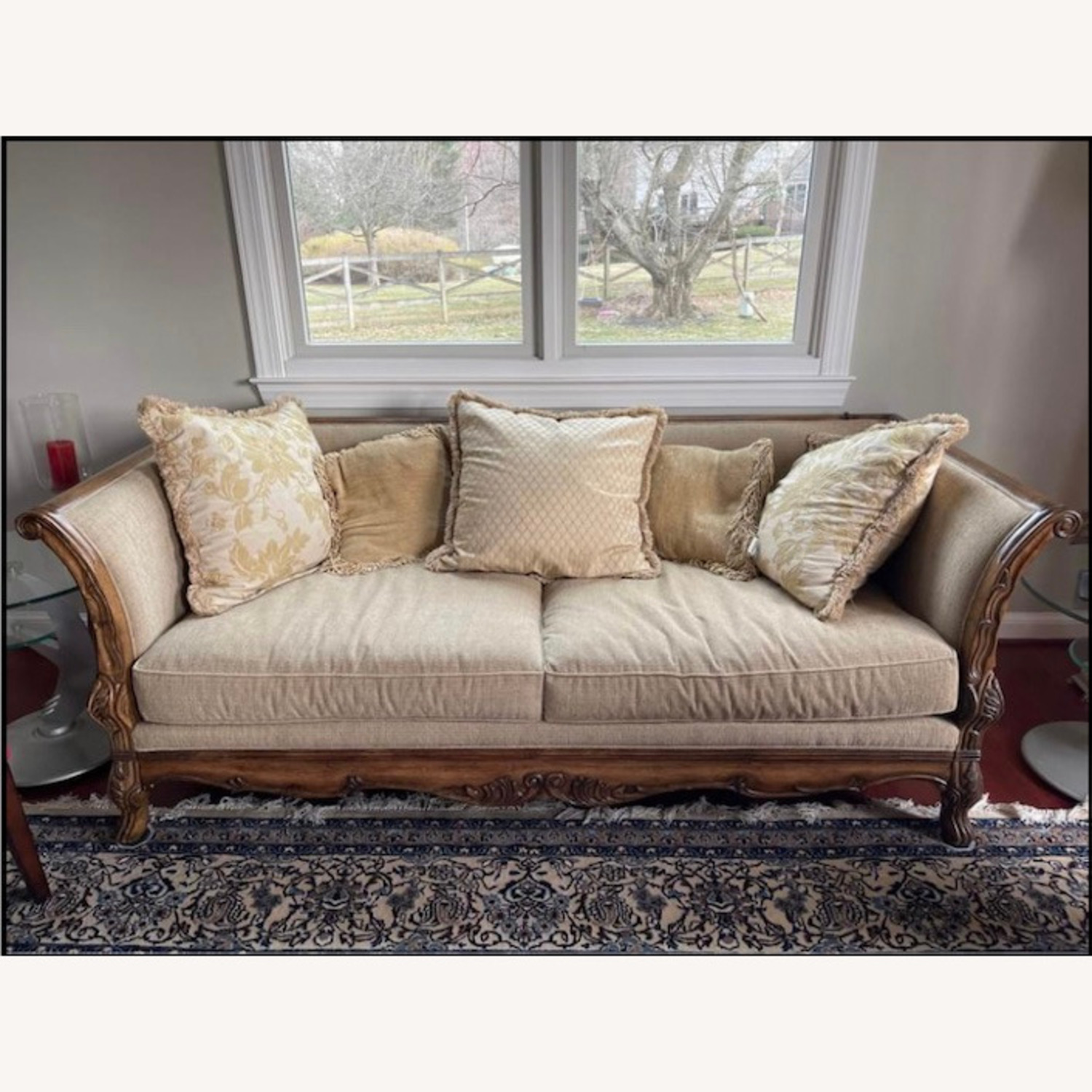 Bernhardt Beige Sofa - image-1