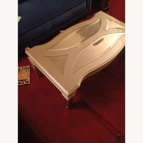 Used Light Gray Coffee Table for sale on AptDeco