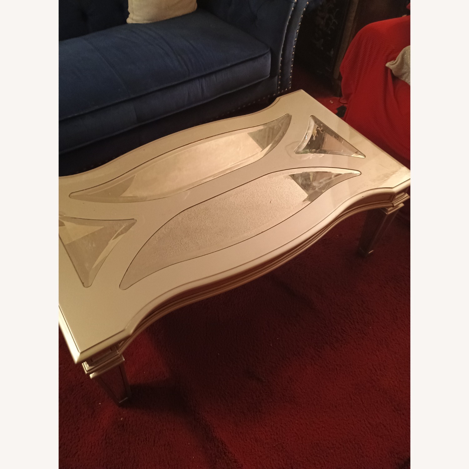 Light Gray Coffee Table - image-2