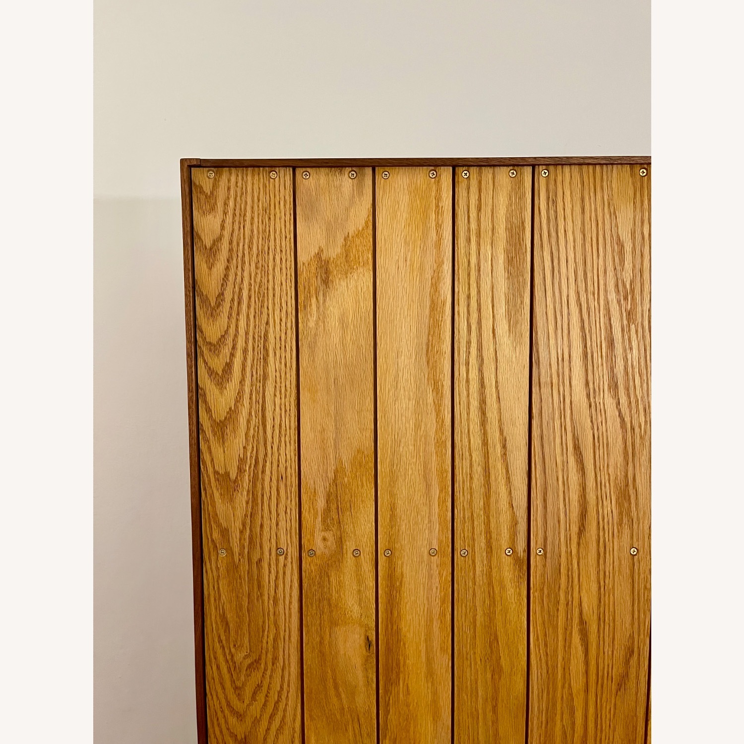 Natural Wood Bookcase - image-5