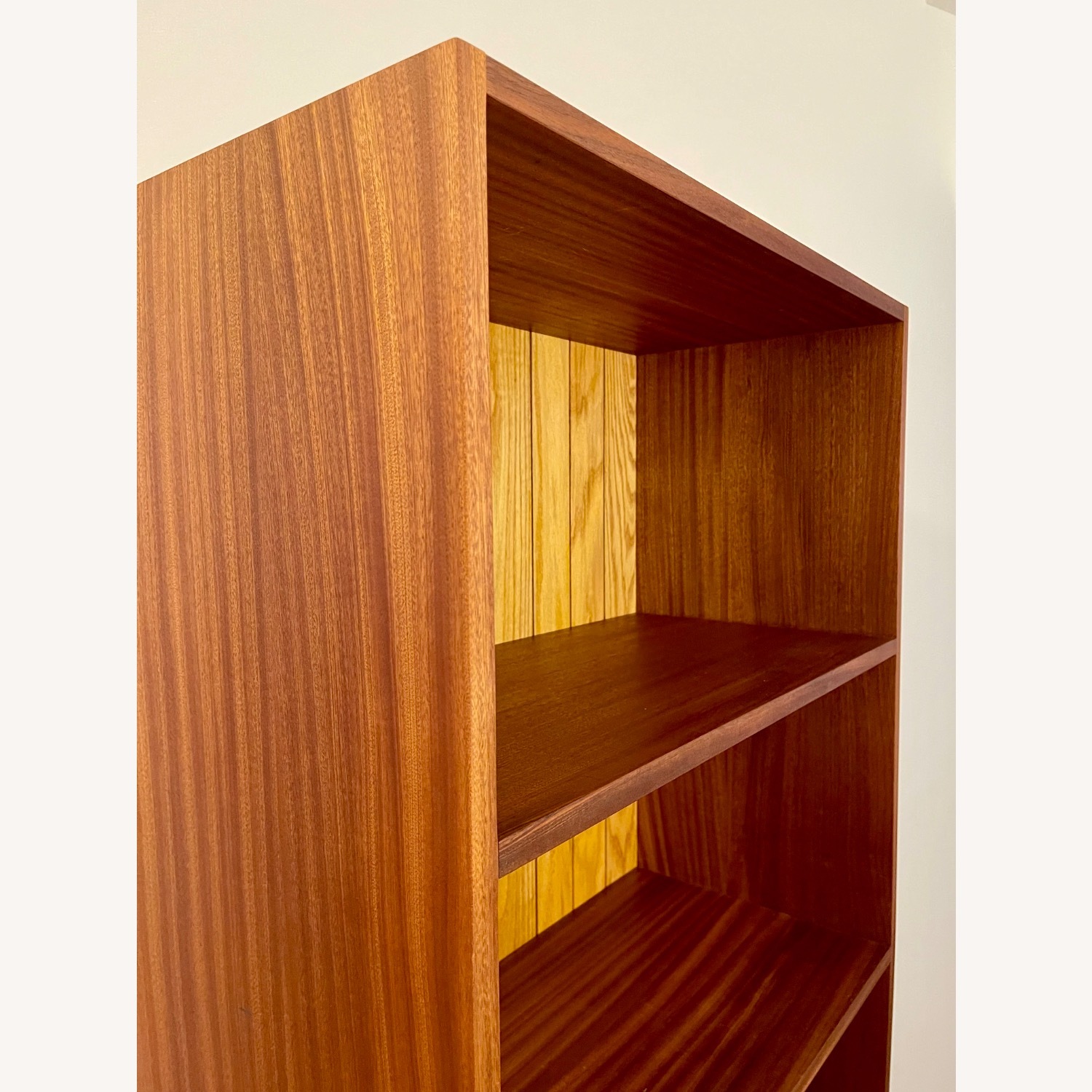 Natural Wood Bookcase - image-2