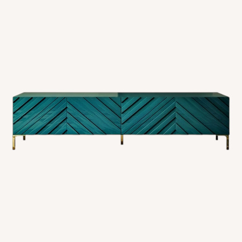 Used ModShop Green Lacquer Sideboard for sale on AptDeco